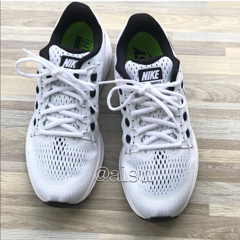 NWT Air Zoom Vomero 12 B/W Pure Platinum WMNS - Picture 7 of 8